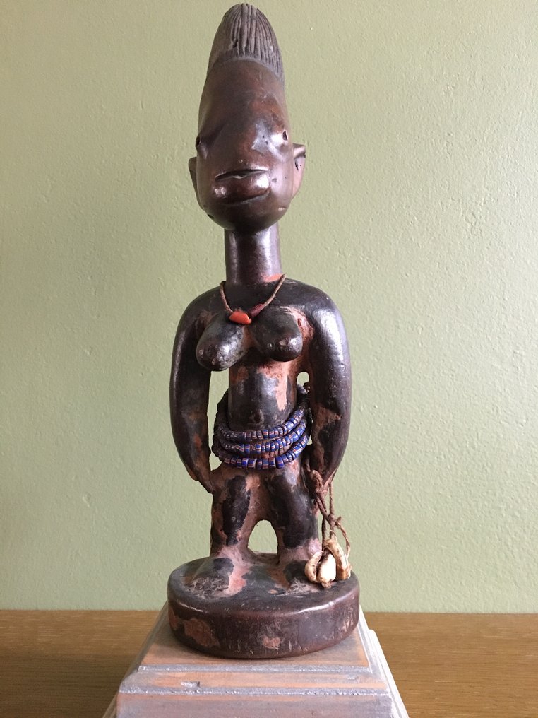 Figurine féminine Ibeji / Yoruba / 25cm - Figur - Yoruba - Nigeria  (Ohne Mindestpreis) #1.1