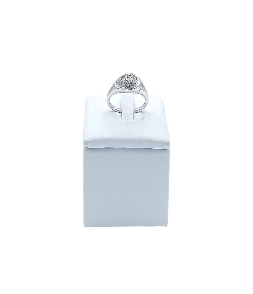 Chimento - Bague - 18 carats Or blanc -  0.25 tw. Diamant #1.2