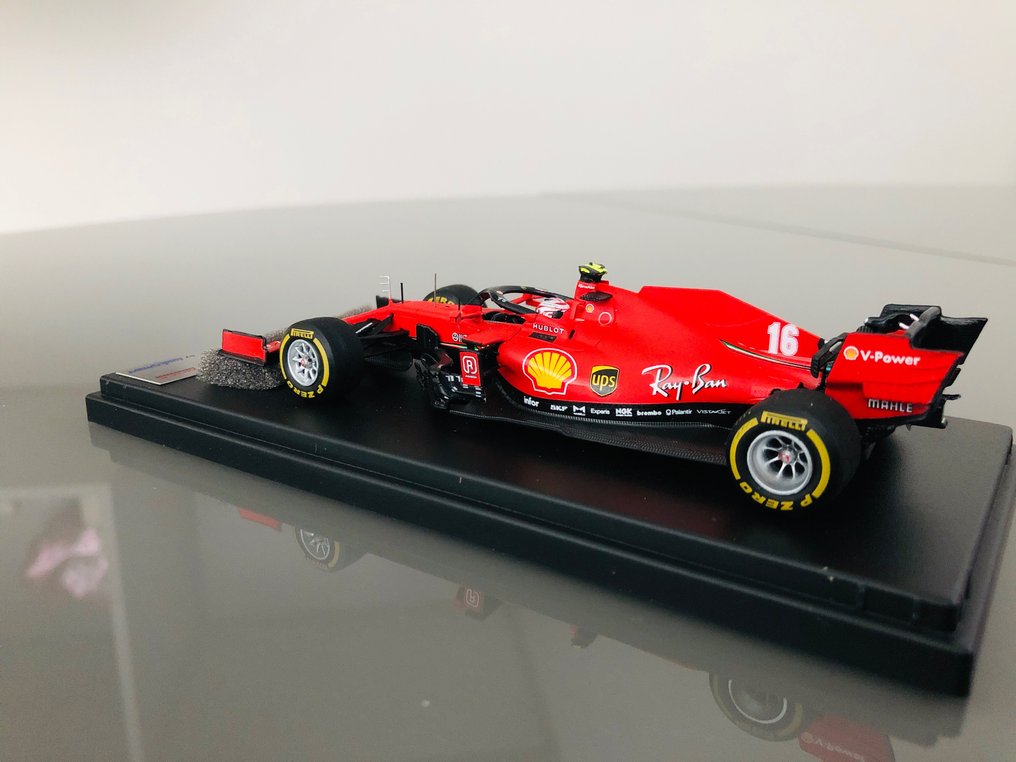 Look Smart 1:43 - Urheiluauton pienoismalli - Ferrari F1 SF1000 #16 Charles Leclerc - 2nd Austrian GP 2020 - LSF1029 Rajoitettu erä #3.1