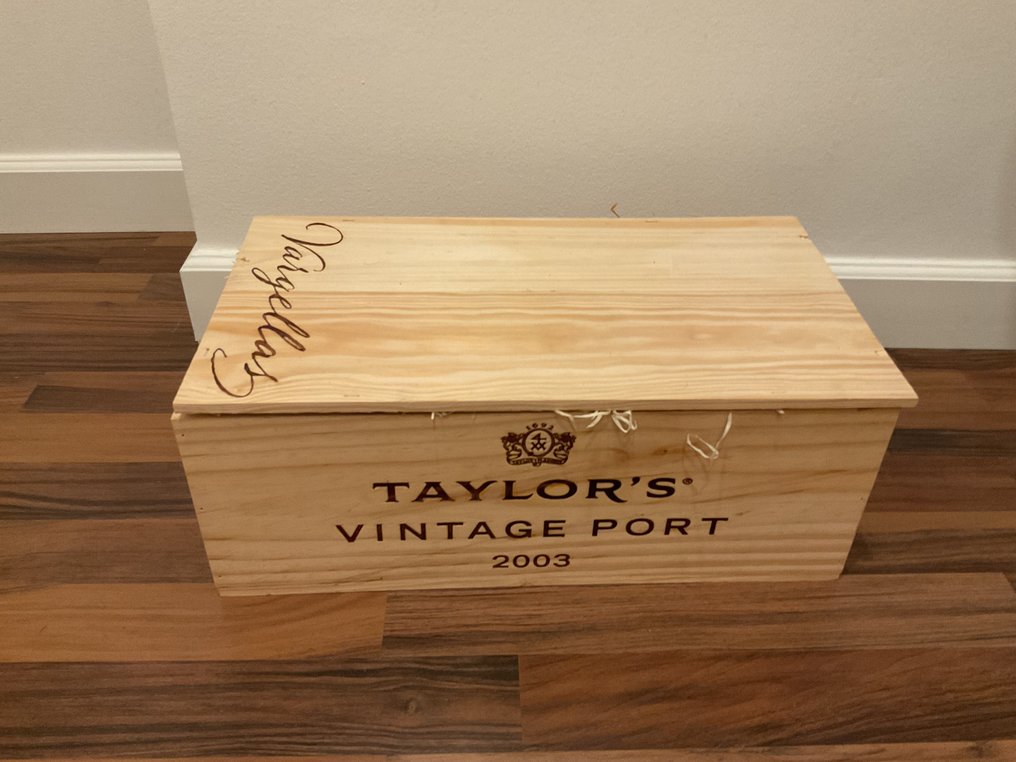2003 Taylor's - Douro Vintage Port - 6 Bottiglie (0,75 L) #2.1