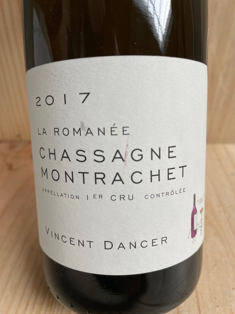 2017 Vincent Dancer "La Romanée" - Chassagne-Montrachet 1er Cru - 1 Bottiglia (0,75 litri) #1.1