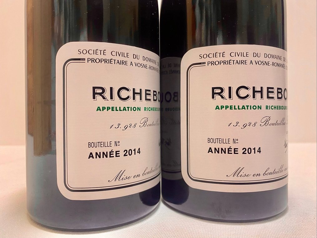 2014 Domaine de la Romaneée Conti - Richebourg Grand Cru - 2 Botellas (0,75 L) #3.2