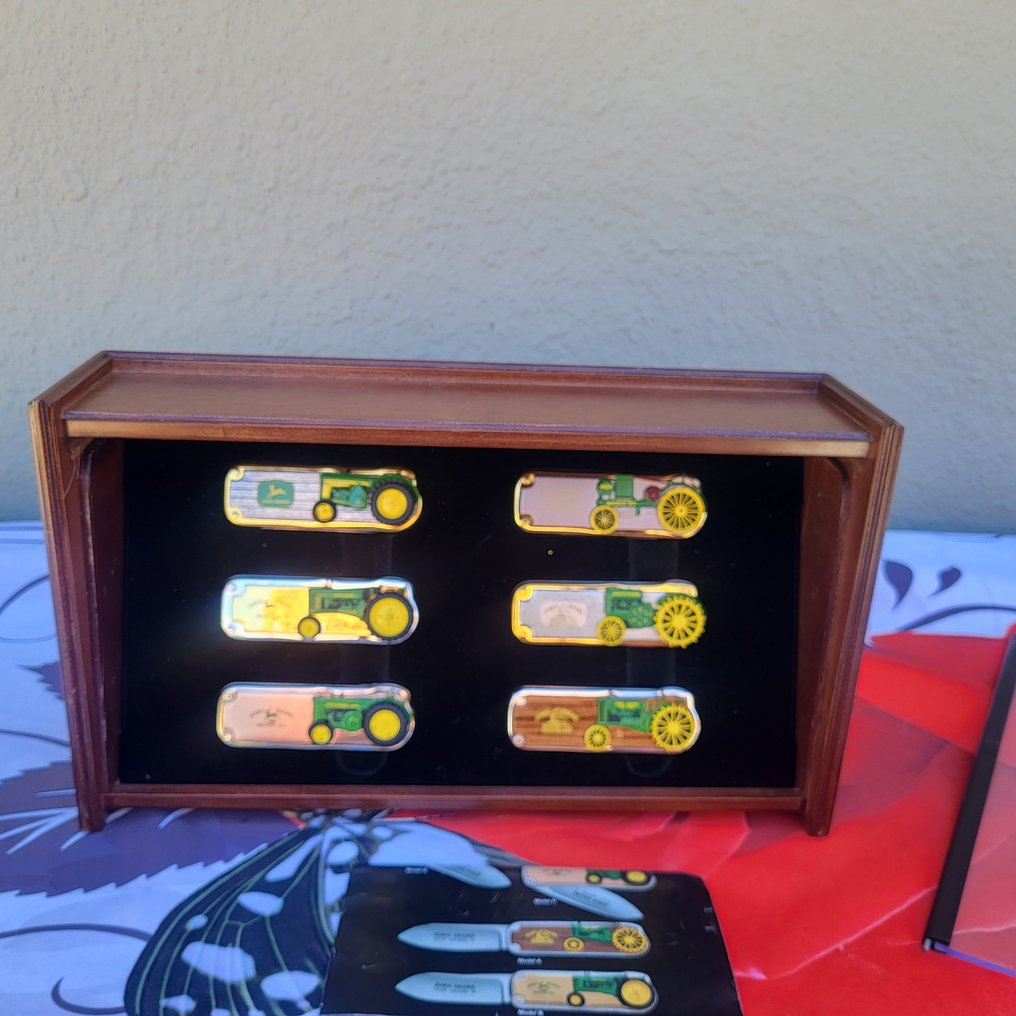 Franklin mint - 袖珍小刀 (6) 包豪斯 - Franklin Mint 6 约翰迪尔 #3.2