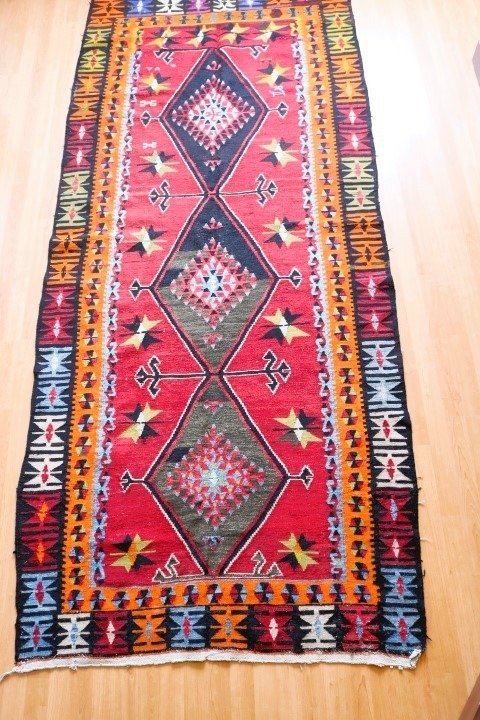 Yuruk - 凯利姆平织地毯 - 295 cm - 126 cm #2.1