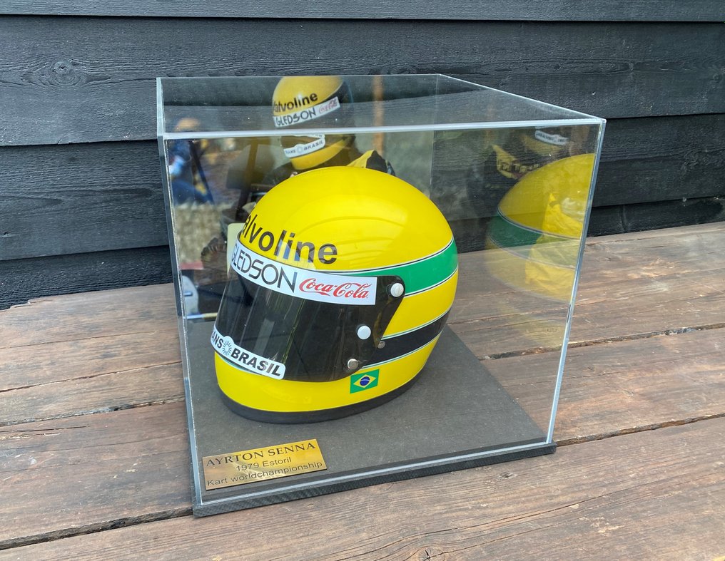 World Championship Karting - Ayrton Senna - 1979 - Nachbildung eines Helms  #2.2