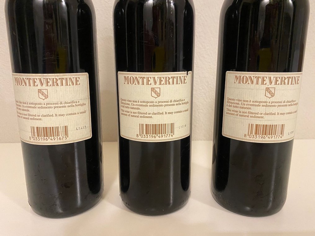 2014, 2015 & 2016 Montevertine, Montevertine - Toscana - 3 Botellas (0,75 L) #3.1