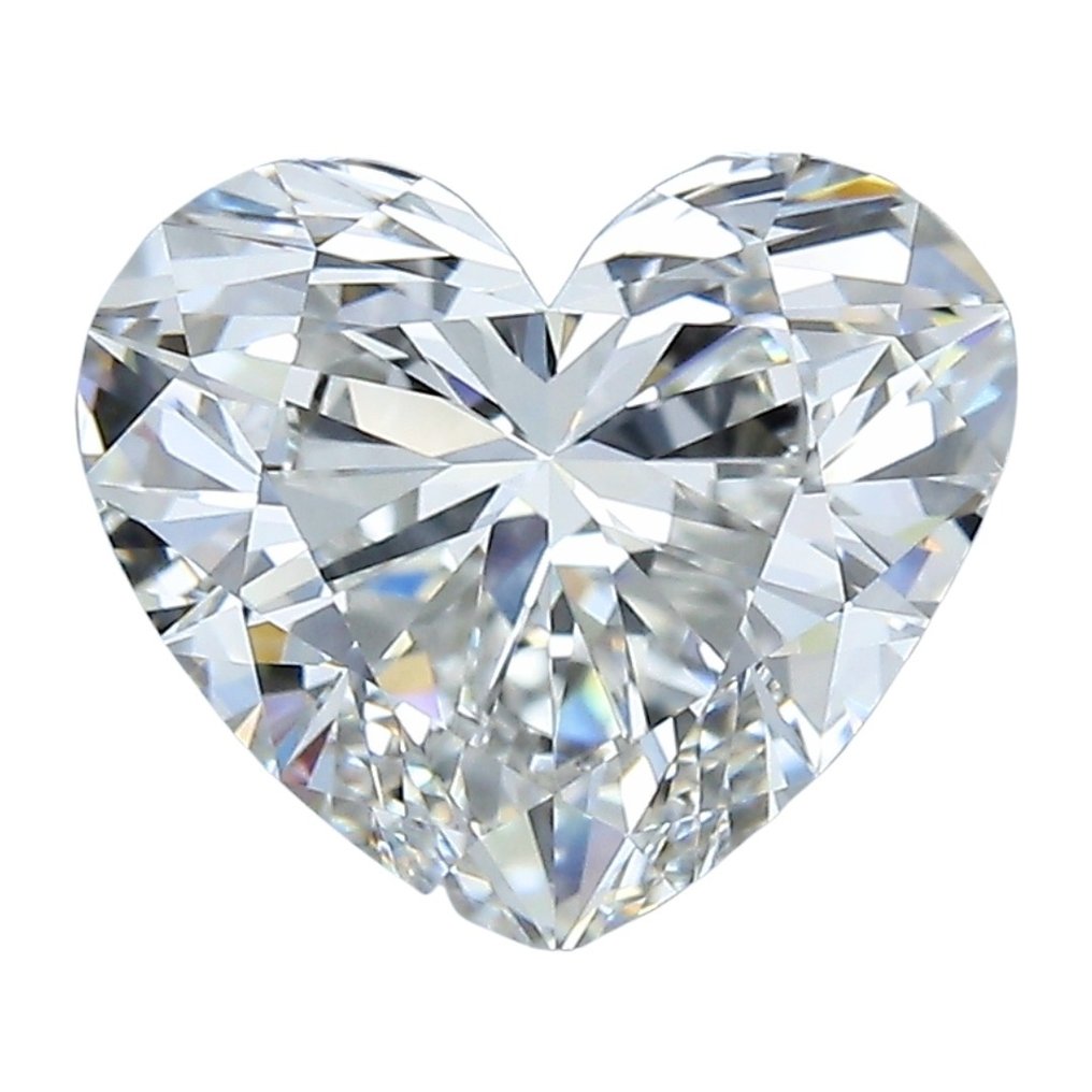 1 pcs Diamant - 3.00 ct - Brilliant, Hjärta - G - VVS1 #1.1