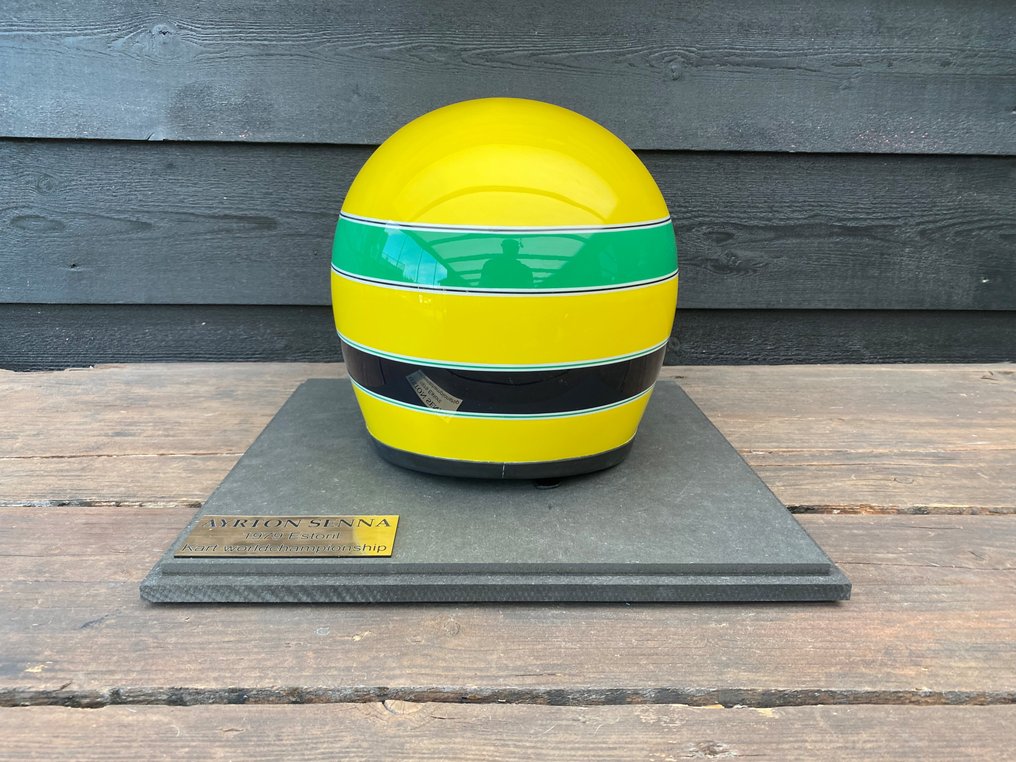 World Championship Karting - 艾爾頓·冼拿 - 1979 - 仿製頭盔  #3.2