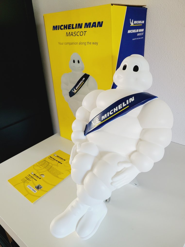 Michelin - 广告标牌 - 全新盒装：必比登带支架 - 塑料 #1.1