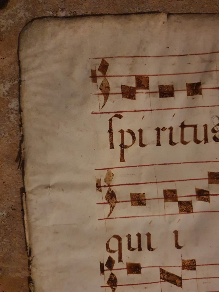 Anon - Manoscritto Medievale Liturgico - 1400 #2.1