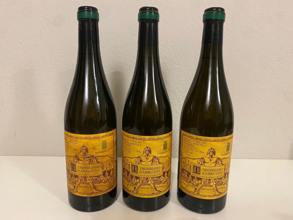 Valentini, Trebbiano d'Abruzzo; 2014, 2015 & 2016 - Abruzzo - 3 Bottles (0.75L) #1.1