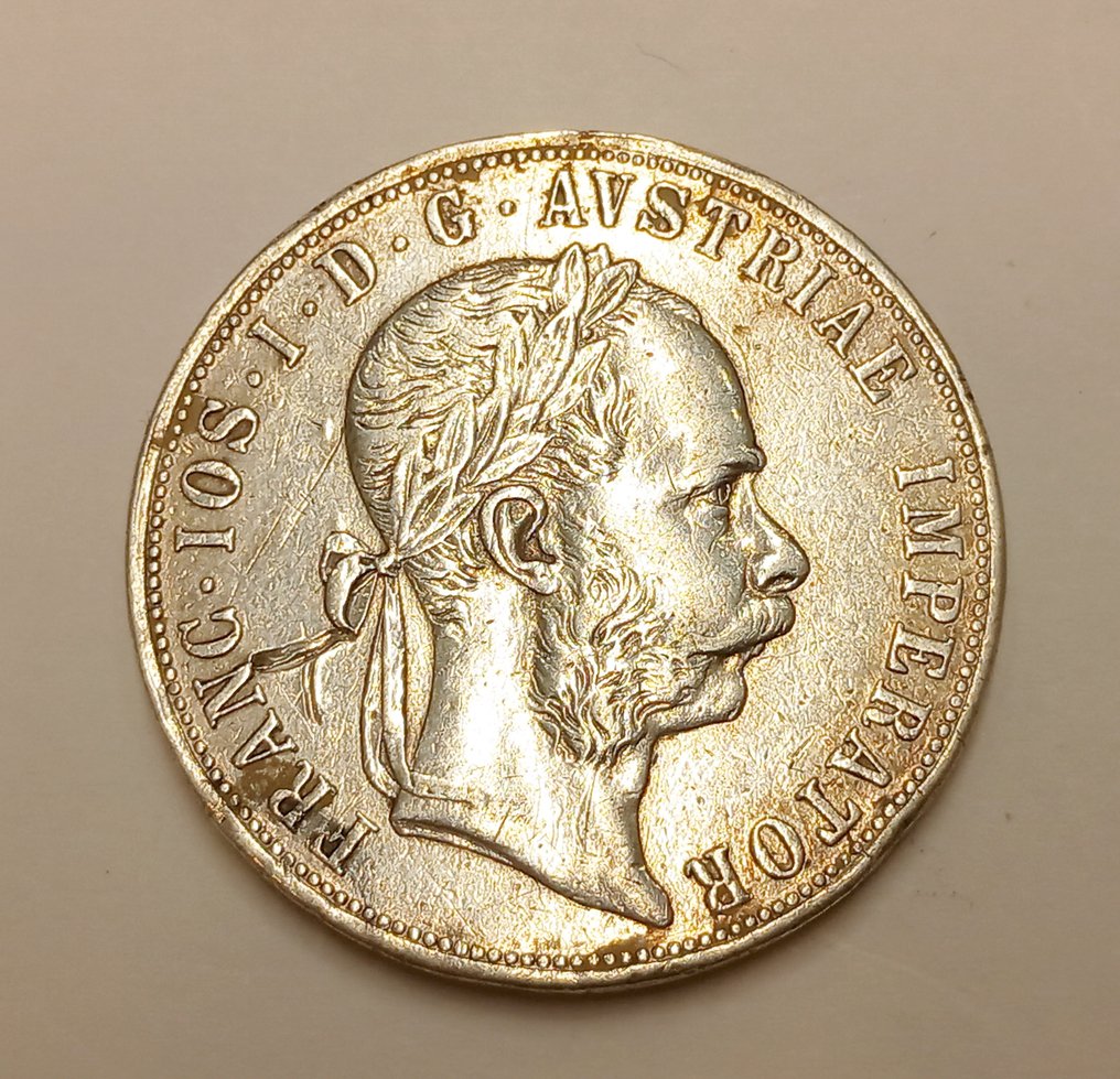 Østrig, Habsburg. Franz Josef II. 2 Gulden 1889 #1.2