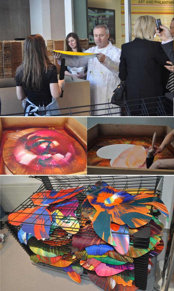 Damien Hirst (after) - Spin painting #2.1