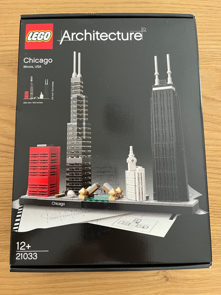 Lego - Építészet - 21033 - Chicago - 2010-2020 #1.1