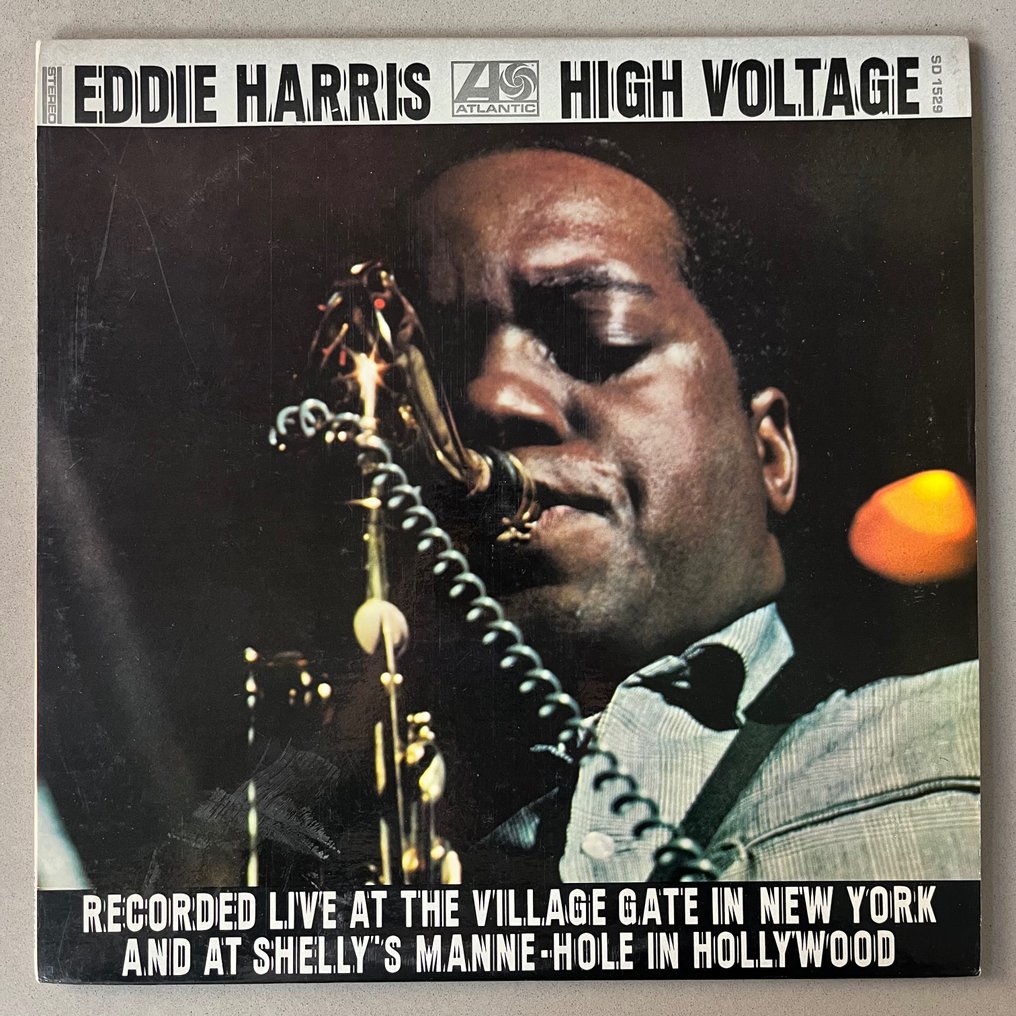 Eddie Harris - High Voltage (Signed U.S. presswell pressing) - Single bakelitlemez - 1969 #1.1