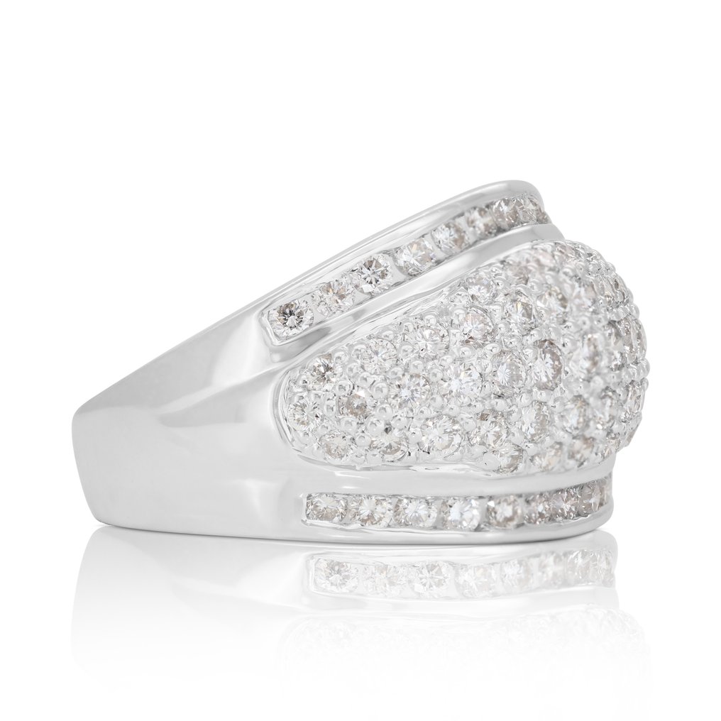 IGI Certificate - 1.50 total carat weight - 18 kraat Hvidguld - Ring - 1.50 ct Diamant #1.2