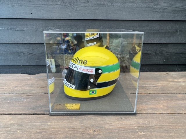 World Championship Karting - Ayrton Senna - 1979 - Nachbildung eines Helms  #1.1