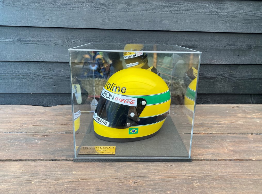 World Championship Karting - Ayrton Senna - 1979 - Replika kypärä  #2.1