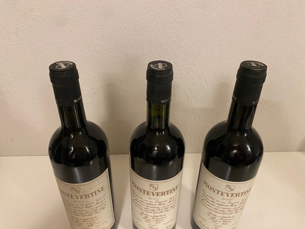 2014, 2015 & 2016 Montevertine, Montevertine - Toscana - 3 Botellas (0,75 L) #2.2