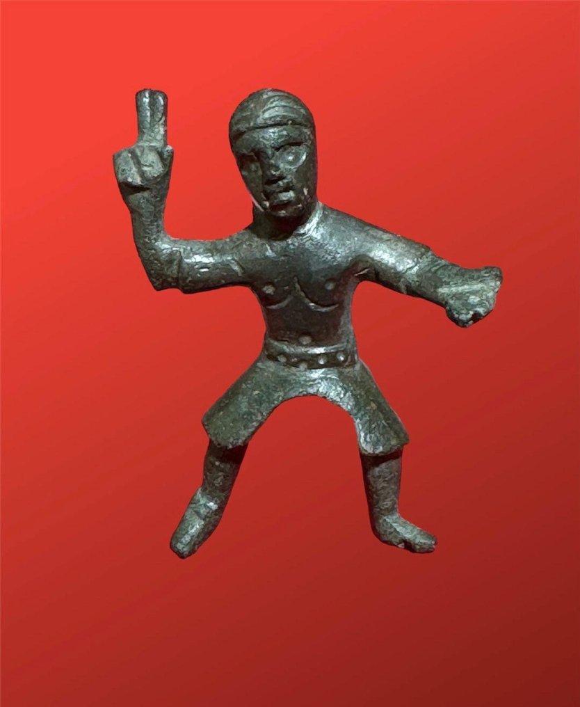 Epoca Romanilor Bronz figura - 49 mm #2.1