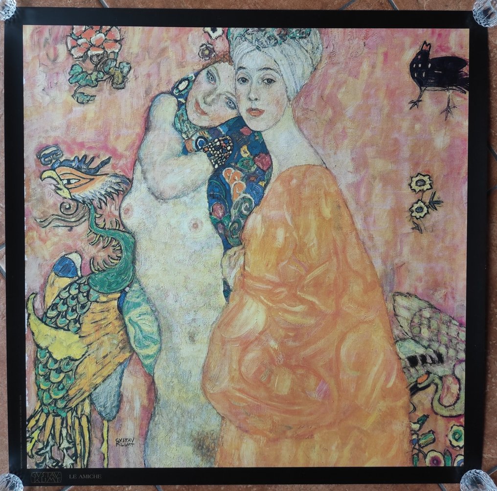 Gustav Klimt (after) - Gustav Klimt - Le amiche - 1990-talet #1.1
