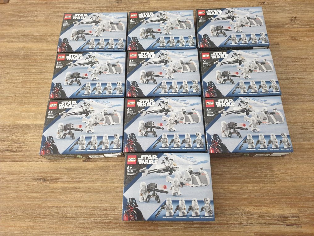LEGO - LEGO Star Wars: 10 x Snowtrooper Battle Pack (75320) | Neu & OVP | EOL #1.1