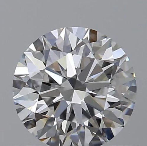 1 pcs Diamant  (Naturelle)  - 0.52 ct - Rond - E - VVS1 - Gemological Institute of America (GIA) - *3EX* #1.1