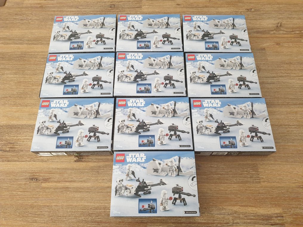 LEGO - LEGO Star Wars: 10 x Snowtrooper Battle Pack (75320) | Neu & OVP | EOL #2.1