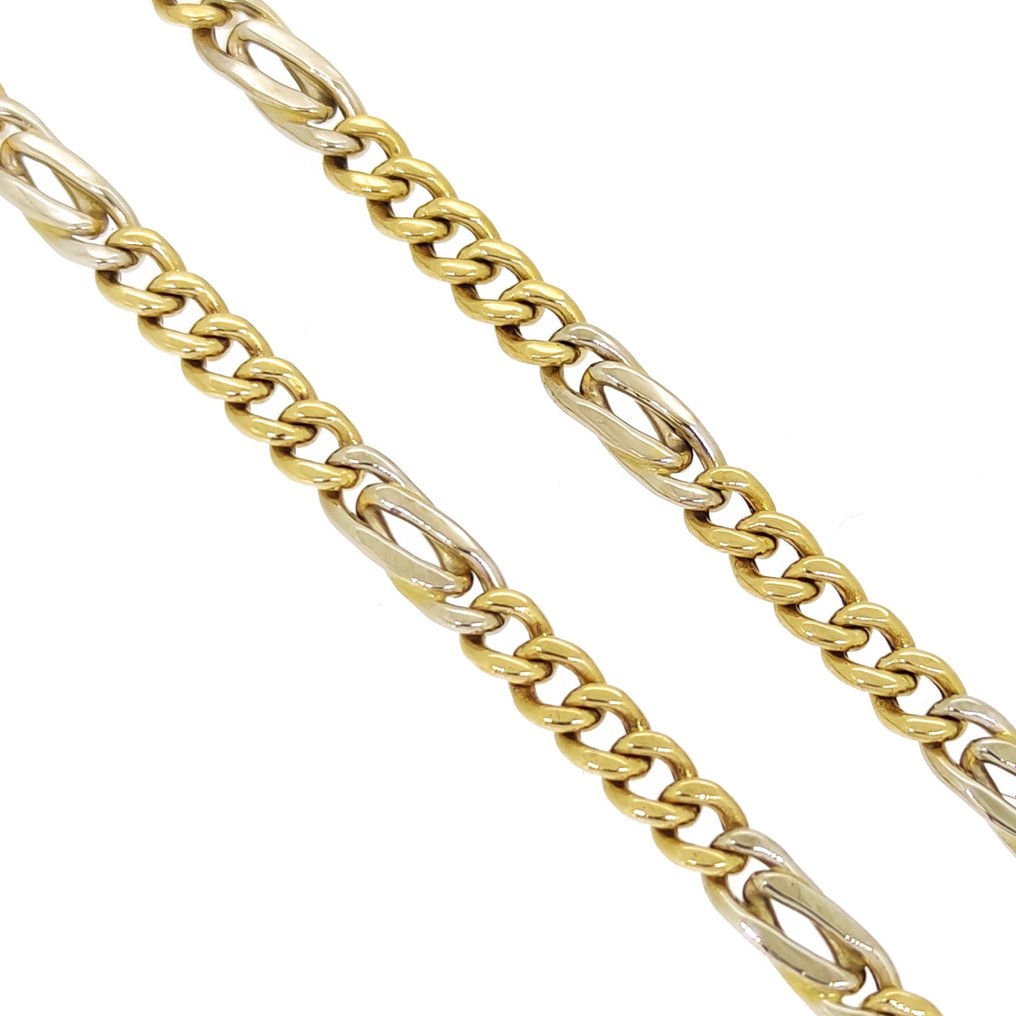Necklace - 18 kt. White gold, Yellow gold #1.1