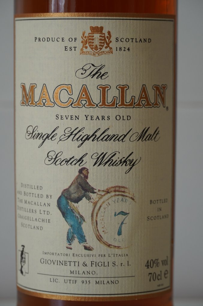 Macallan 7 years old - Original bottling  - b. Lata 90. - 70cl #3.1