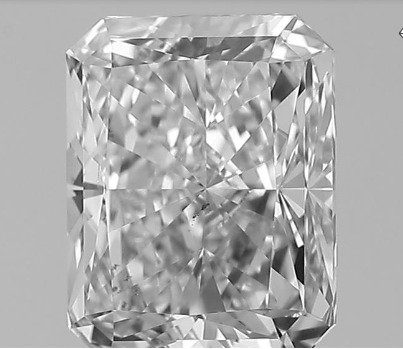 1 pcs Diamant - 2.00 ct - Radiant - K - SI1 #1.1