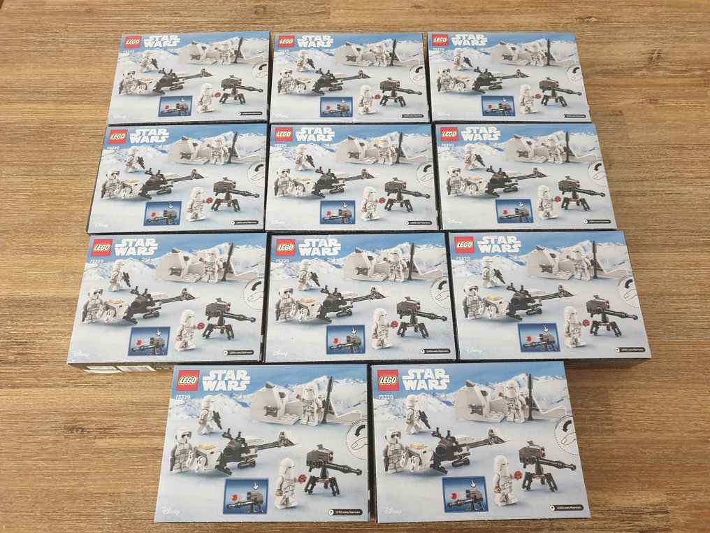 Lego - LEGO Star Wars: 11 x Snowtrooper Battle Pack (75320) | Neu & OVP | EOL #2.1