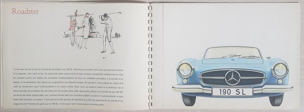 Mercedes - Catalogue 190 SL - 1959 #3.1