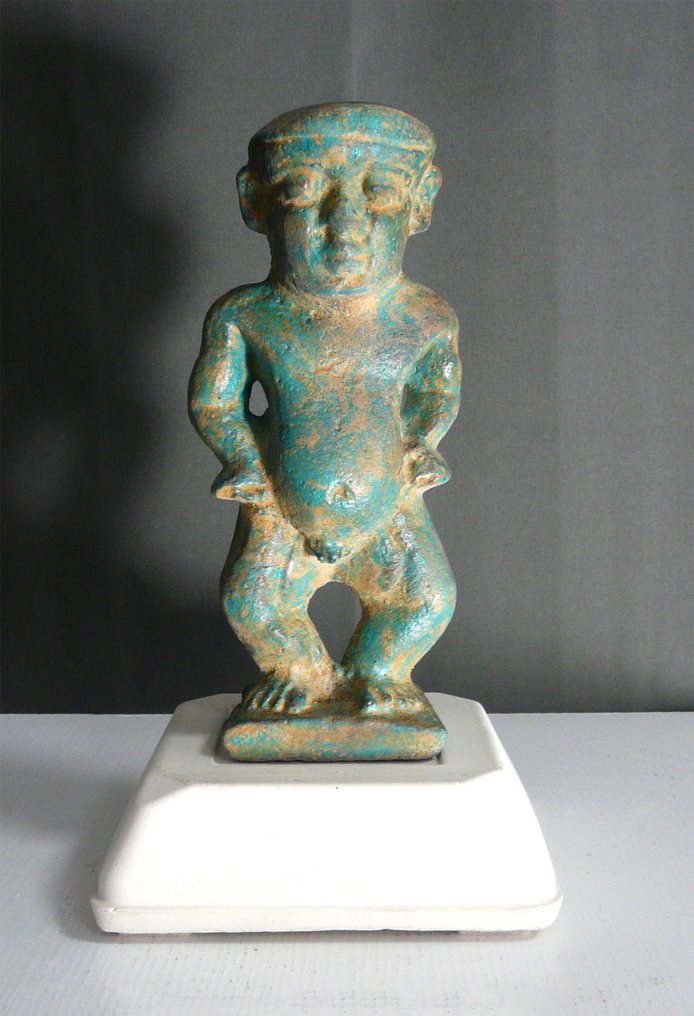 Muinaisen egyptiläisen (valtava!) Pataikos-polun kopio Amulet - 23 cm #1.1