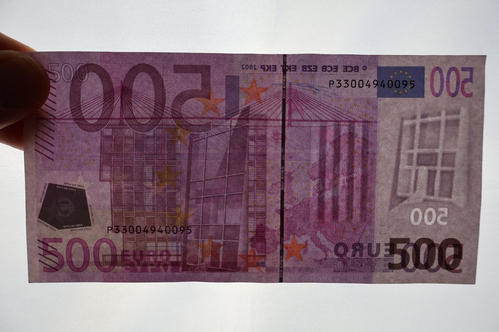 Unión Europea - Países Bajos. - 500 Euro 2002 - Duisenberg F001 #3.1