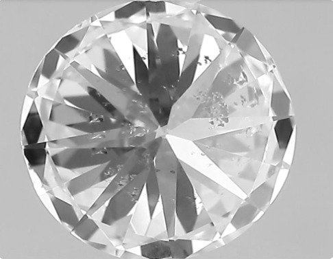 1 pcs Diamante - 1.00 ct - Rotondo - K - SI1, VG/EX/VG/NONE *Low Reserve Price* #2.2