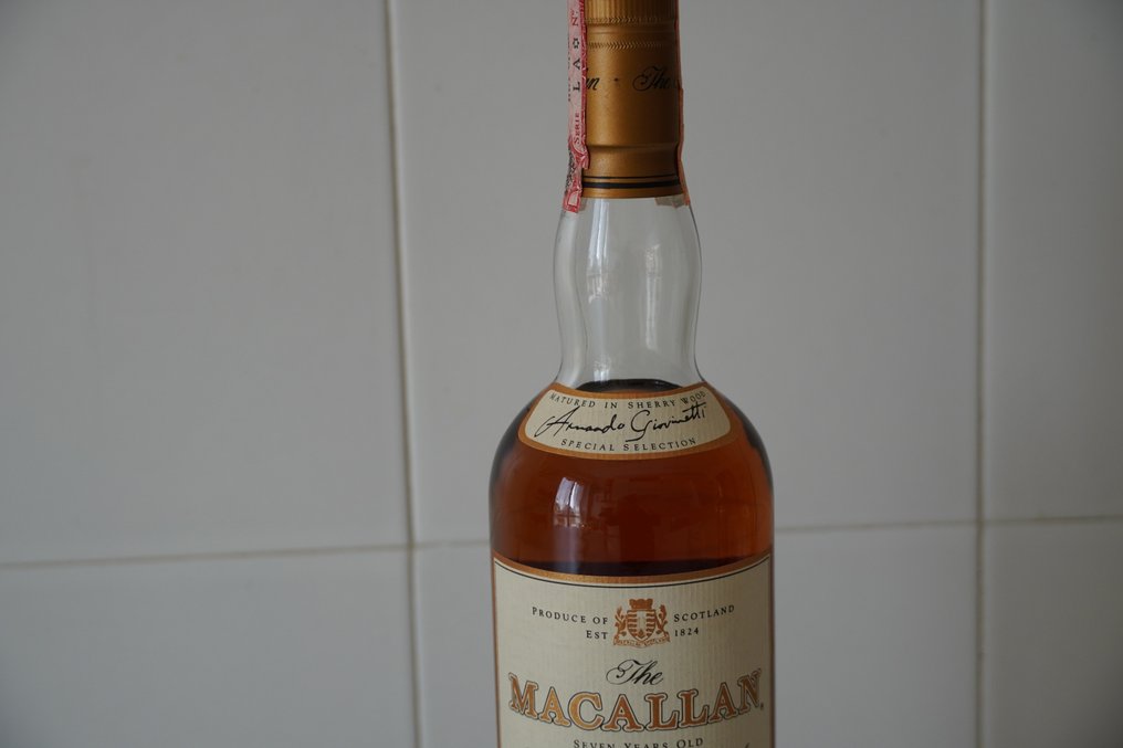 Macallan 7 years old - Original bottling  - b. 1990年代 - 70厘升 #2.1