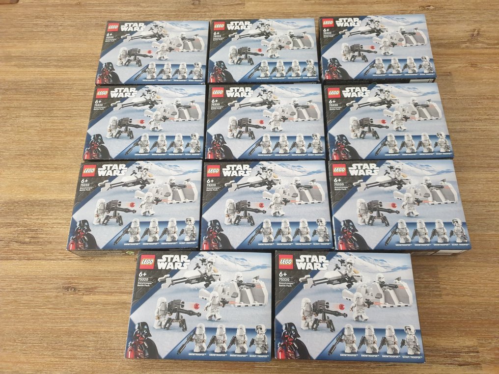 Lego - LEGO Star Wars: 11 x Snowtrooper Battle Pack (75320) | Neu & OVP | EOL #1.1