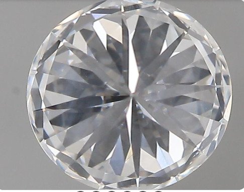 1 pcs Diamant - 0.50 ct - Rund - E - SI1, VG/VG/VG/NONE *Low Reserve Price* #2.2