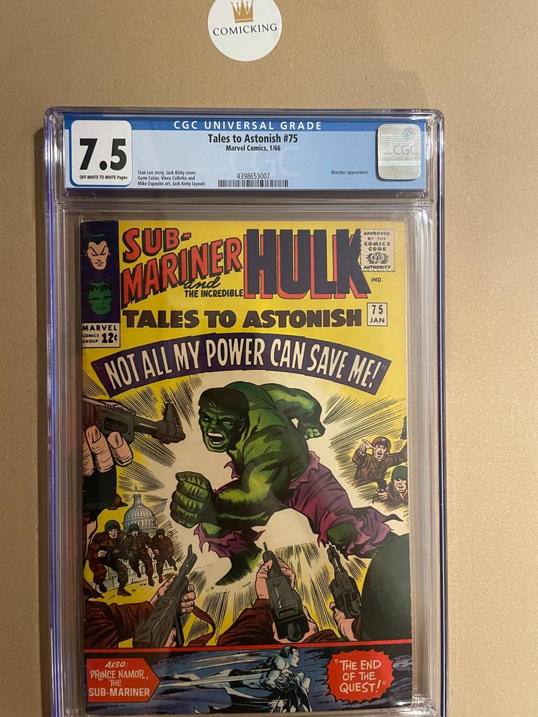 Tales to Astonish #75 Doctor Strange #179 - 2x Hulk & Doctor Strange Graded Comic - 1 Graded comic - CGC #2.1