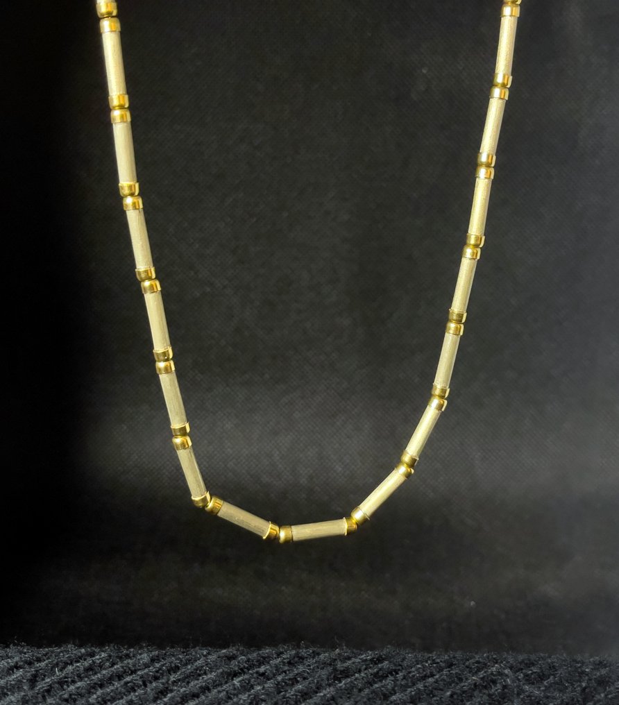 Collier - 19,2 carats Or blanc, Or jaune #1.1