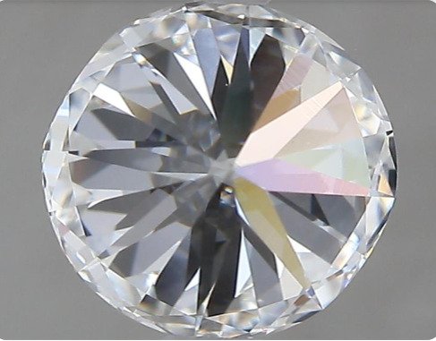 1 pcs Diamant - 1.00 ct - Rund - D (fargeløs) - IF (feilfri), FAIR/EX/GOOD/STRONG *Low Reserve Price* #2.2