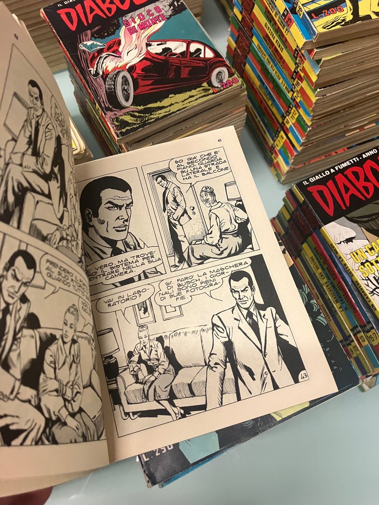 Diabolik - numeri/titoli vari come in descrizione - 276 Comic - 1966/1978 #1.0