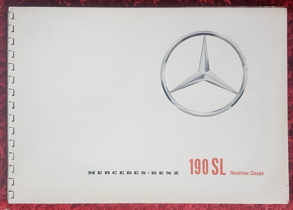 Mercedes - Catalogue 190 SL - 1959 #1.1