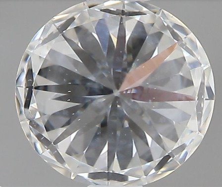 1 pcs Diamant - 0.50 ct - Rond - E - SI1, EX/EX/EX/NONE *Low Reserve Price* #2.2