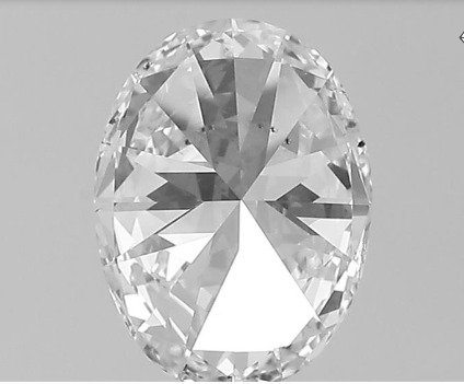 1 pcs Diamante - 2.01 ct - Ovalado - K - SI1 #2.2