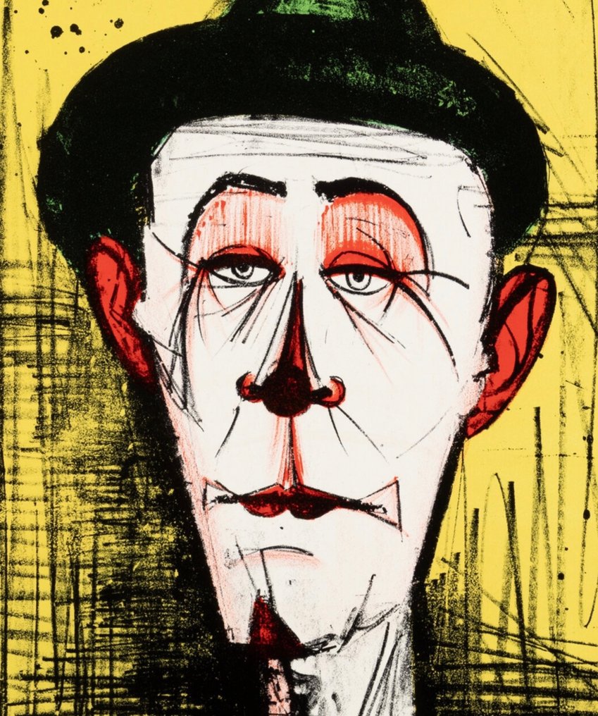 Bernard Buffet (1928-1999) - Le Clown Blanc #3.2