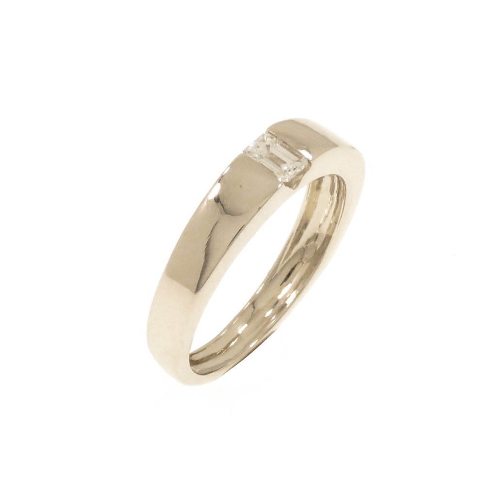 Δαχτυλίδι αρραβώνων - 18 καράτια Λευκός χρυσός -  0.25 tw. Διαμάντι  (Φυσικό)  #2.1