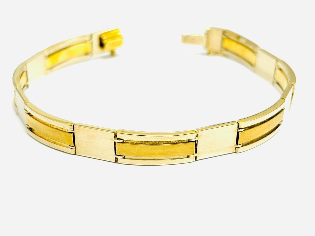 Armband - 18 kt Gelbgold, Weißgold #2.1