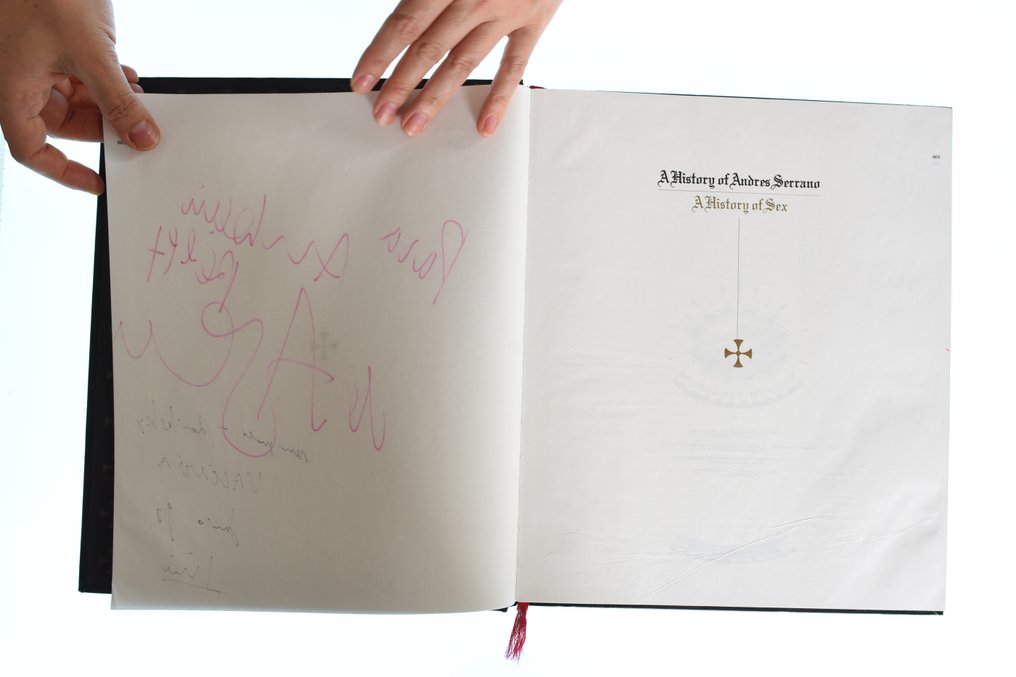 Signed; Andrés Serrano - A History of sex - 1997 #2.1